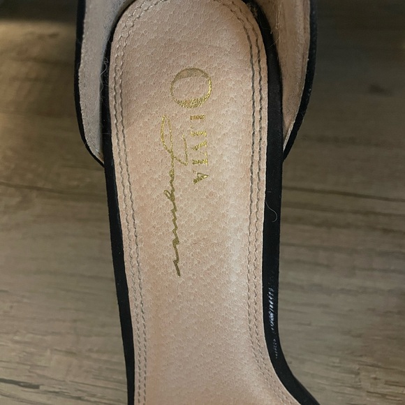 Olivia Ferguson Black Microsuede Stiletto Heels - Picture 4 of 8